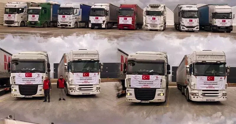 Vakıflar Genel Müdürlüğü nden Karadağ ve Bosna Hersek e gıda yardımı