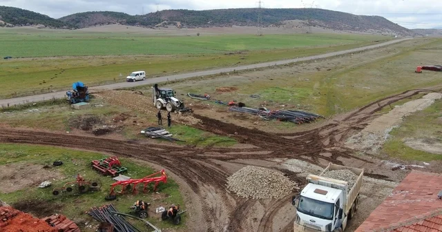 İnönü de mahalle içi yollar yenileniyor Eskişehir Haberleri