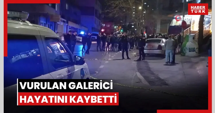 Bursa da kahvehaneden çıktıktan sonra vurulan galerici hayatını kaybetti