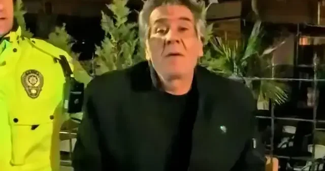 2.14 promille yakalandı: Kameraya el sallayıp gazetecinin yüzüne tükürdü VİDEO İZLE