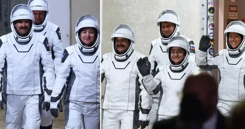 NASA ESA ve Roscosmos astronotlarını taşıyan Crew 12 uzaya fırlatıldı Bilim Haberleri