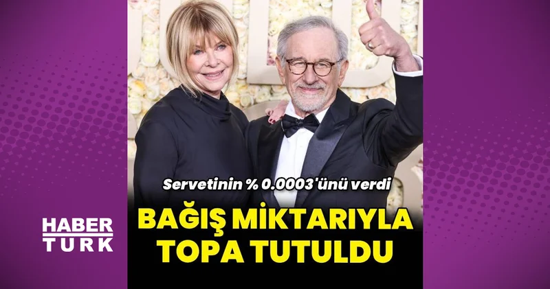 Steven Spielberg in hayatını kaybeden James Van Der Beek in ailesine bağışı tepki çekti