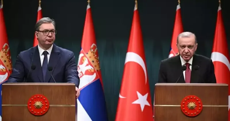 Vucic: Cumhurbaşkanı Recep Tayyip Erdoğan büyük bir dünya lideridir