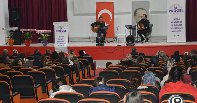 Havza Duygulu şarkılar konseri düzenlendi Samsun Haberleri