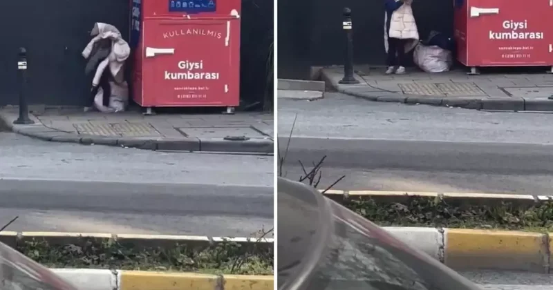 Görüntü bu sabah kaydedildi: İzlerken boğazınız düğümlenecek