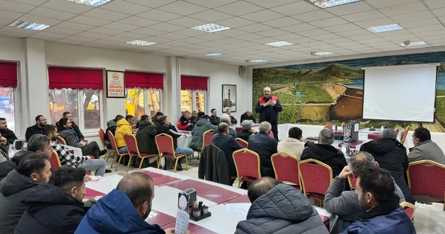 Yozgat Belediyesi İtfaiye ekipleri İl Özel İdare de 50 personele eğitim verdi Yozgat Haberleri