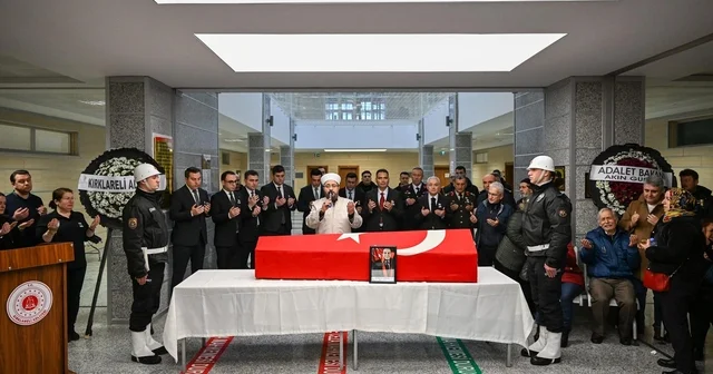 Kırklareli nde hayatını kaybeden hakim Burçay Şimşek için tören düzenlendi Kırklareli Haberleri