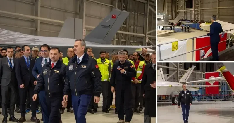 Savunma Sanayii Başkanı Görgün KAAN hangarını ziyaret etti Savunma Sanayi Haberleri