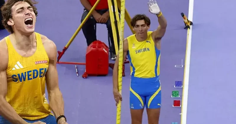 Armand Duplantis dünya rekorunu 1 santimetre geliştirdi! Sırıkla atlamada 15. rekor... Spor Haberleri