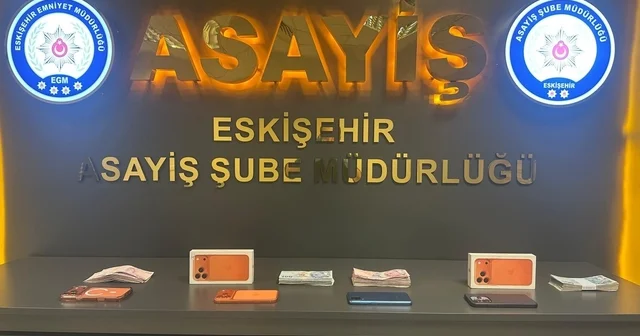 Bursa da gasp yapan zanlılar Eskişehir de yakalandı Eskişehir Haberleri