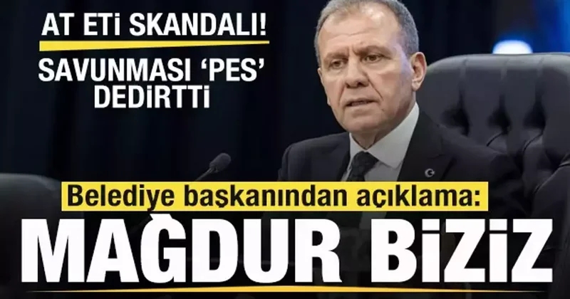 Belediye başkanından at eti açıklaması: Mağdur biziz