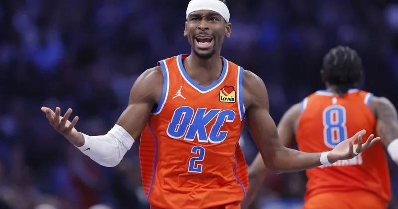 NBA de ilklerin gecesi! Shai Gilgeous Alexander 63 yıllık rekoru kırdı Sözcü Gazetesi