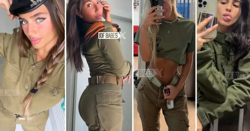 İsrailli kadın askerlerin absürt paylaşımları olay oldu