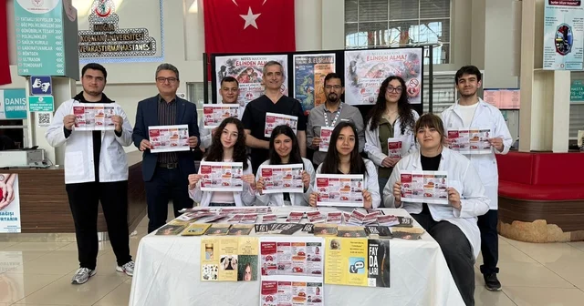 MSKÜ Tıp Fakültesi öğrencilerinden sigara dumanına karşı sosyal farkındalık projesi Muğla Haberleri