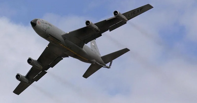 ABD ye ait bir yakıt ikmal uçağı Irak ta düştü