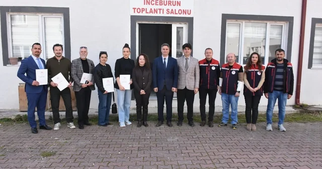 Sinop ta Tıbbi ve Aromatik Bitkiler Kursu tamamlandı Sinop Haberleri