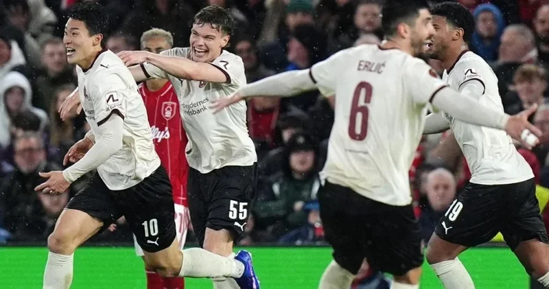 Fenerbahçe yi eleyen Nottingham Forest in Midtjylland a borusu ötmedi!