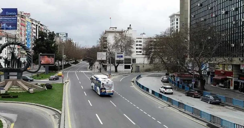 Ankara da pazar günü bu yollar kapatılacak