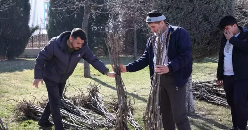 Konya da 23 bin 500 fidan çiftçiye ulaştırıldı!