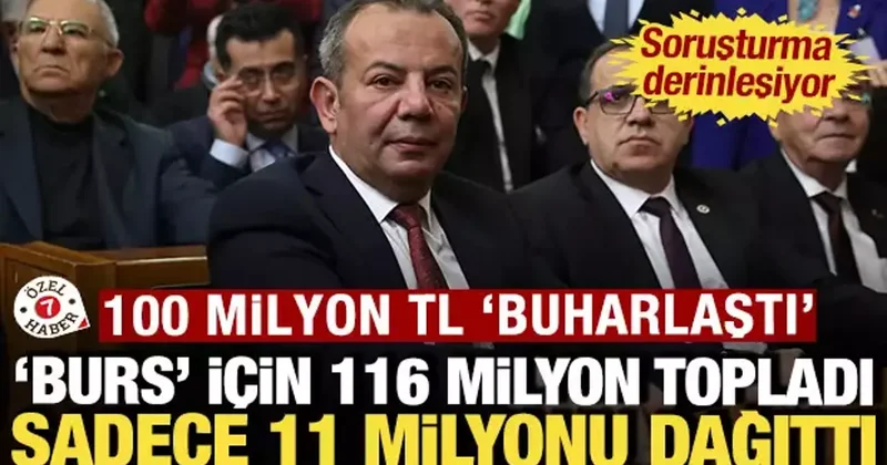 Burs için 116 milyon TL topladı, sadece 11 milyon TL yi dağıttı: Savunması çöktü