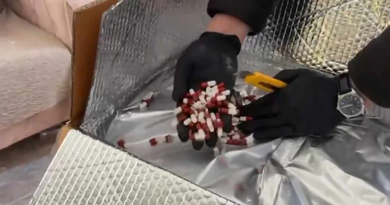 Silivri de uyuşturucu operasyonu: 1 milyon hap kilolarca ham madde ele geçirildi!