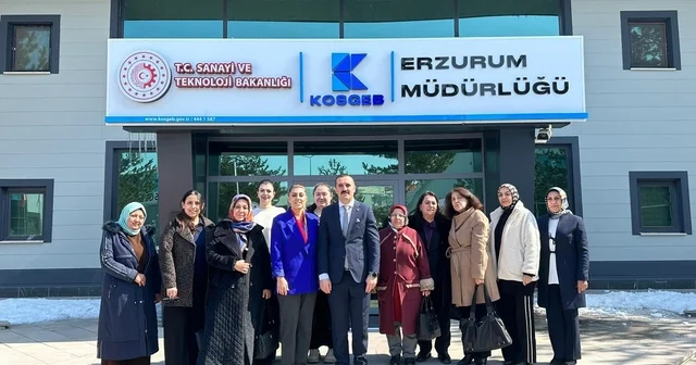 TOBB Erzurum kadın girişimciler kurulu icra toplantısı KOSGEB te yapıldı Erzurum Haberleri