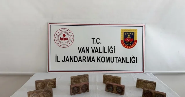 Van da 3,5 milyon TL değerinde tarihi eserler ele geçirildi Van Haberleri