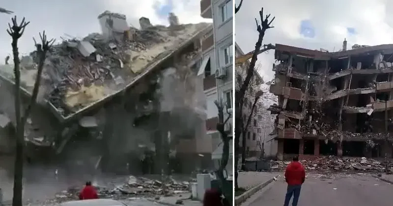 Avcılar’da 5 katlı bina yıkım sırasında çöktü