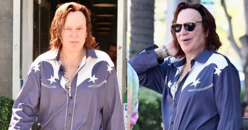 Mickey Rourke evini mahkeme kararıyla boşaltmasının ardından ilk kez görüntülendi