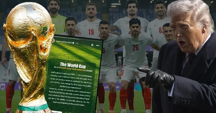 İran Milli Takımı ndan kafa karıştıran açıklama! Trump a cevap: Hiç kimse bizi Dünya Kupası ndan dışlayamaz