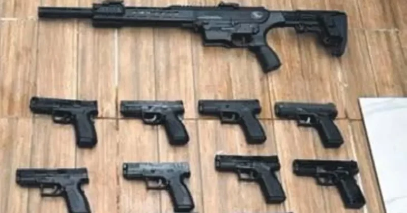 İstanbul’da 34 tabanca yakalandı