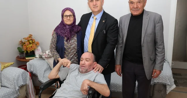 Başkan Kaya engelli İskender in isteğini yerine getirdi Aydın Haberleri