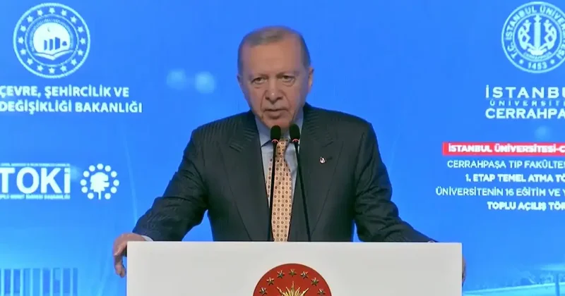 Cumhurbaşkanı Erdoğan İBB ye yüklendi: Maalesef yükündürüklerin hiçbirini yerine getirmedi