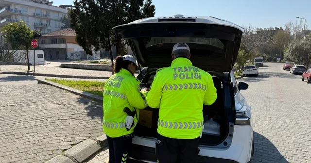 Aydın da bayram öncesi dron destekli trafik denetimi yapıldı Aydın Haberleri