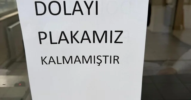 APP plaka yoğunluğundan plakalar tükendi Zonguldak Haberleri