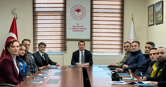 Van da inci kefali av yasağı öncesi komisyon toplantısı yapıldı Van Haberleri