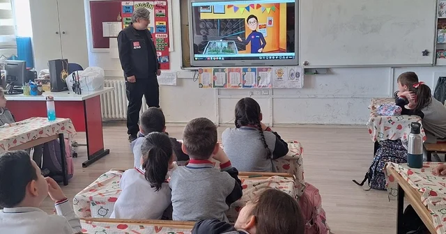 Minik öğrenciler afetlere karşı bilinçleniyor Eskişehir Haberleri