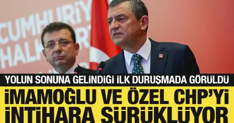 Mahmut Övür: İmamoğlu ve Özel, CHP yi intihara sürüklediklerini gösterdi