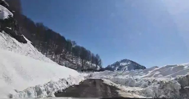 Artvin de Macahel geçidi yeniden ulaşıma açıldı Artvin Haberleri