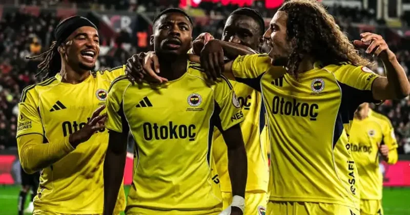 Faith Karagümrük Fenerbahçe! İlk 11 ler