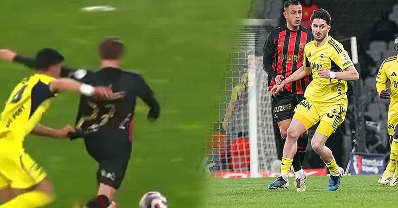 K.Gümrük F.Bahçe maçında kritik penaltı pozisyonu! Sözcü Gazetesi