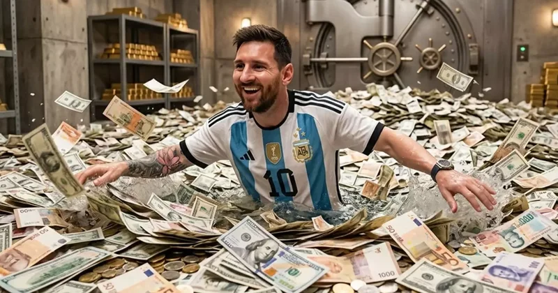 Paranın içinde yüzüyor! Inter Miami nin ortağı, Messi ye ödedikleri yıllık maaşı açıkladı