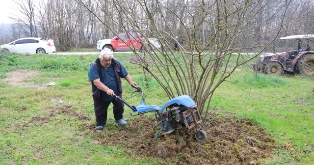 Kocaeli de hibeli gübrelerini alan çiftçiler tarlada mesaiye başladı Kocaeli Haberleri