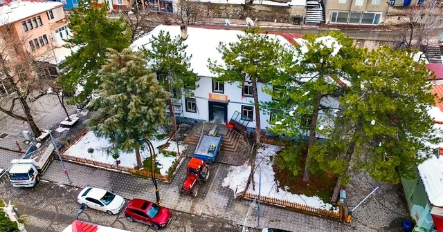 İliç in tarihi taş binası restorasyonla yeniden hayat buluyor Erzincan Haberleri