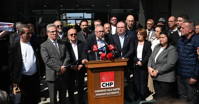 Başkan Günel in gözaltına alınmasına Kuşadası nda tepki Aydın Haberleri