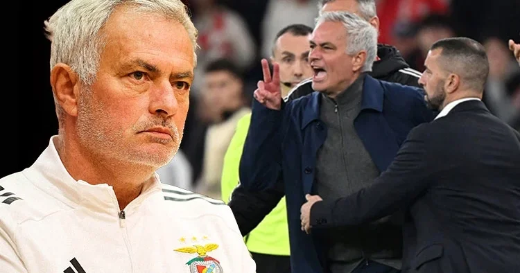 Mourinho nun cezasına Benfica dan itiraz: Tahrik edildi!