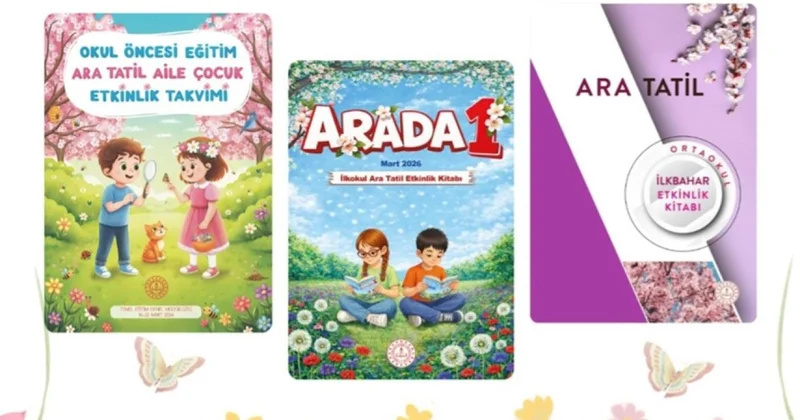 MEB in ara tatil etkinlik kitapları erişime açıldı