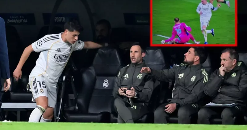 Dünyayı sarsan görüntü! Real Madrid Manchester City maçında şike mi yapıldı?