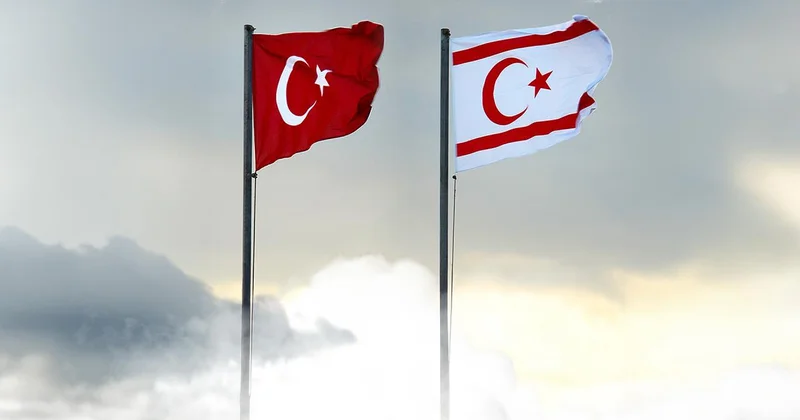 KKTC den bayrak provokasyonunu sert tepki