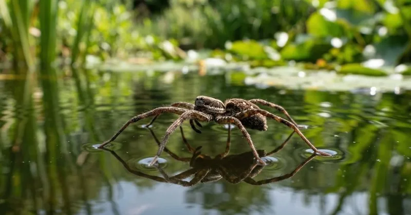 Suyun üzerinde yürüyebilen örümcekler geri döndü Sözcü Gazetesi